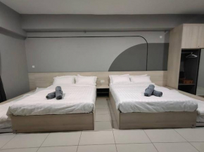 We Stay Studio Room Aeropod Near Airport,KKCity,TgAru Beach-6Pax
